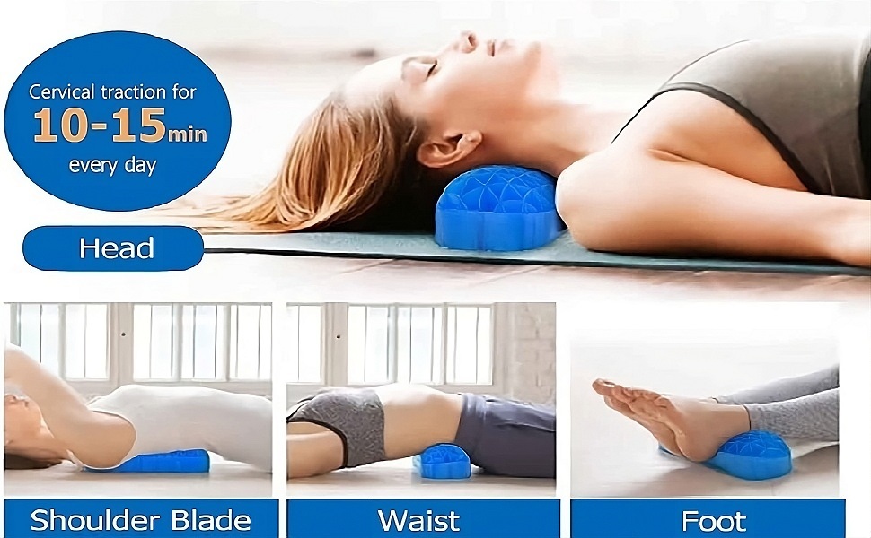 Miniatura 4 de Cojin Gel Silicona Cuello Cervical Funda